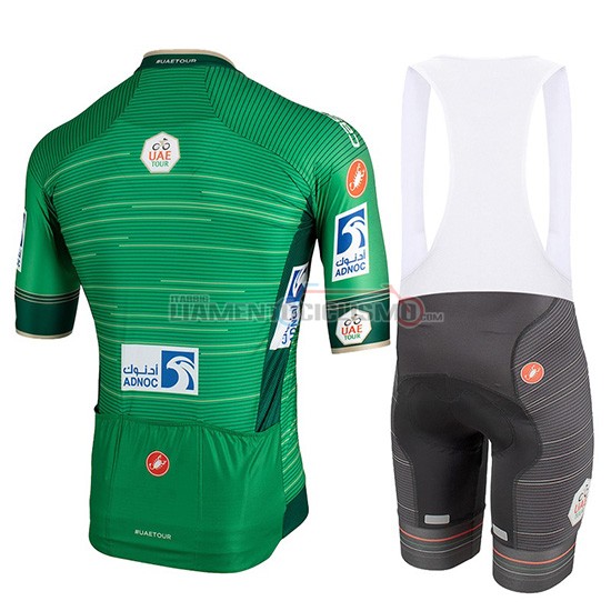 Abbigliamento Ciclismo Castelli UAE Tour Manica Corta 2019 Verde